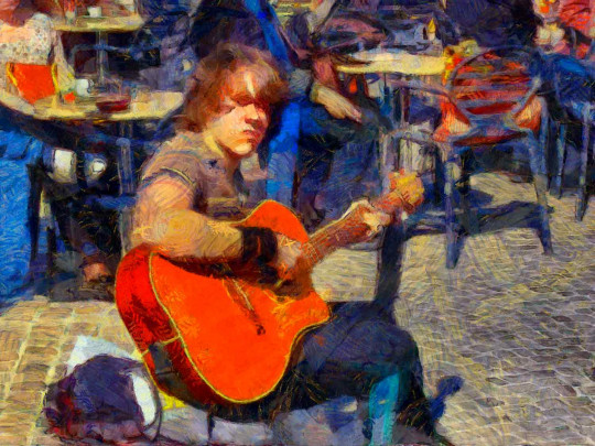 Le guitariste