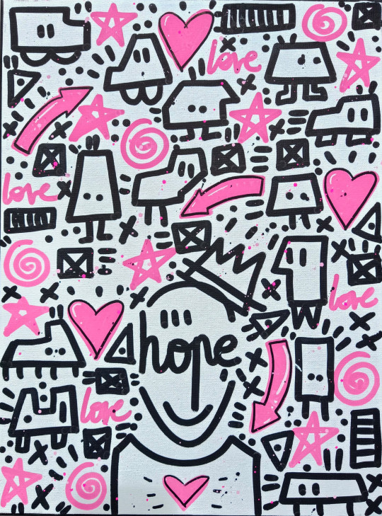 Mr Hope Heart Pink