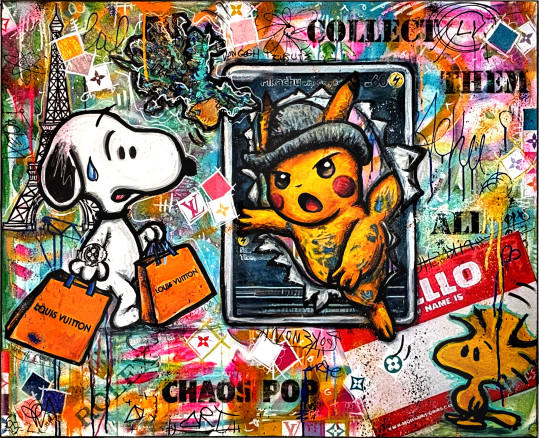 Popikachu snoopy rolex vuitton
