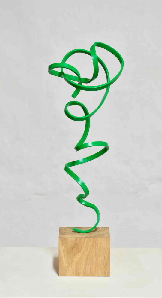 Serpentant "hésitation vert"