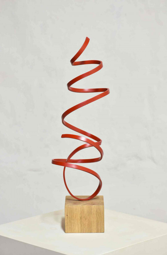Serpentant "Hélicoïde rouge"