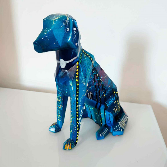 My blue dog