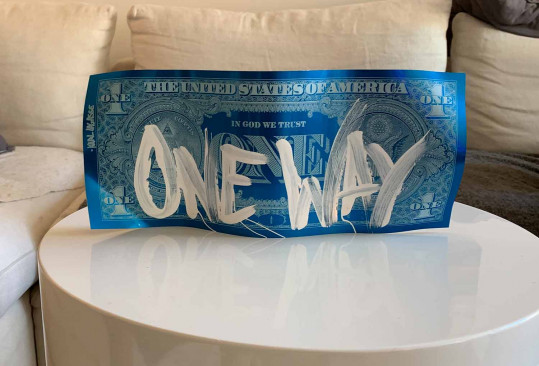 ONE DOLLAR BLUE ONE WAY