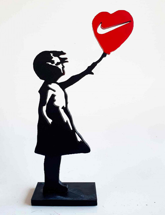 Banksy Nike girl
