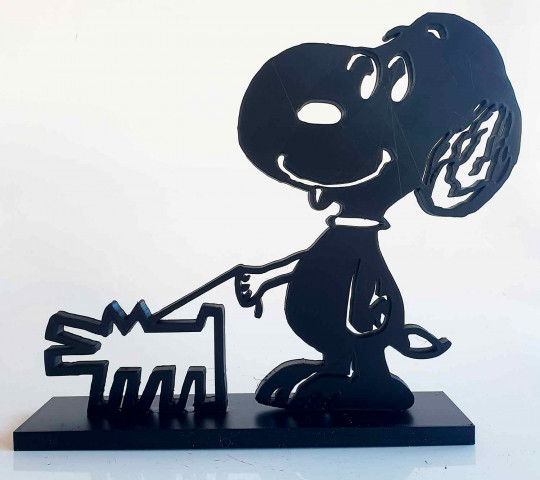 Snoopy & Dog Haring