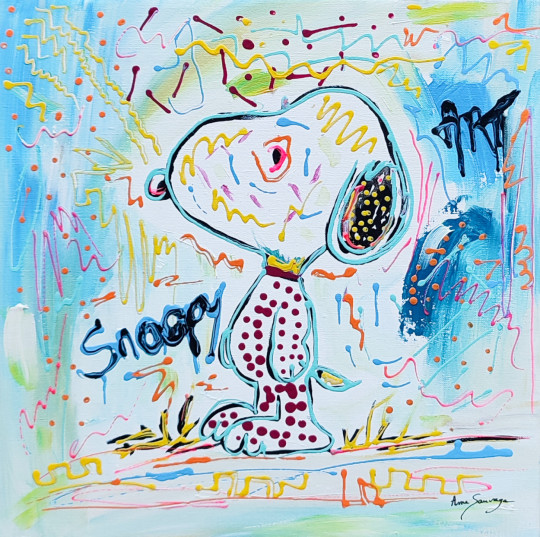 Snoopy pensif