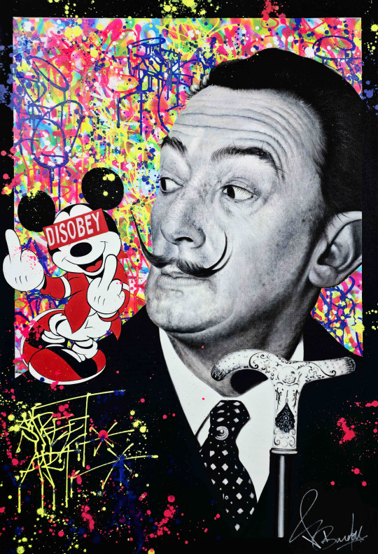 Salvador Dali Disobey