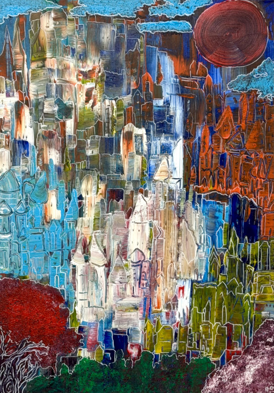 Village en cascade