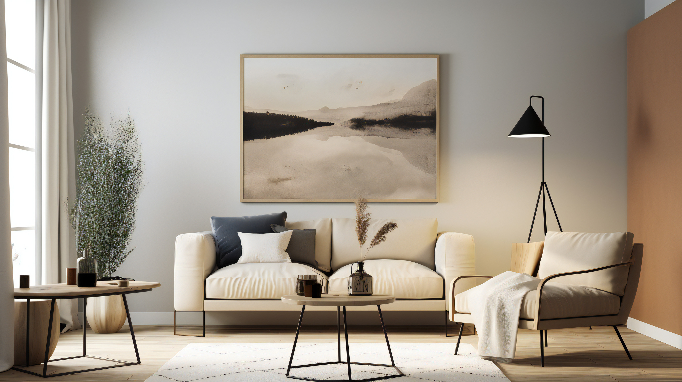 Tableau contemporain – expression émotionnelle et personnalité artistique