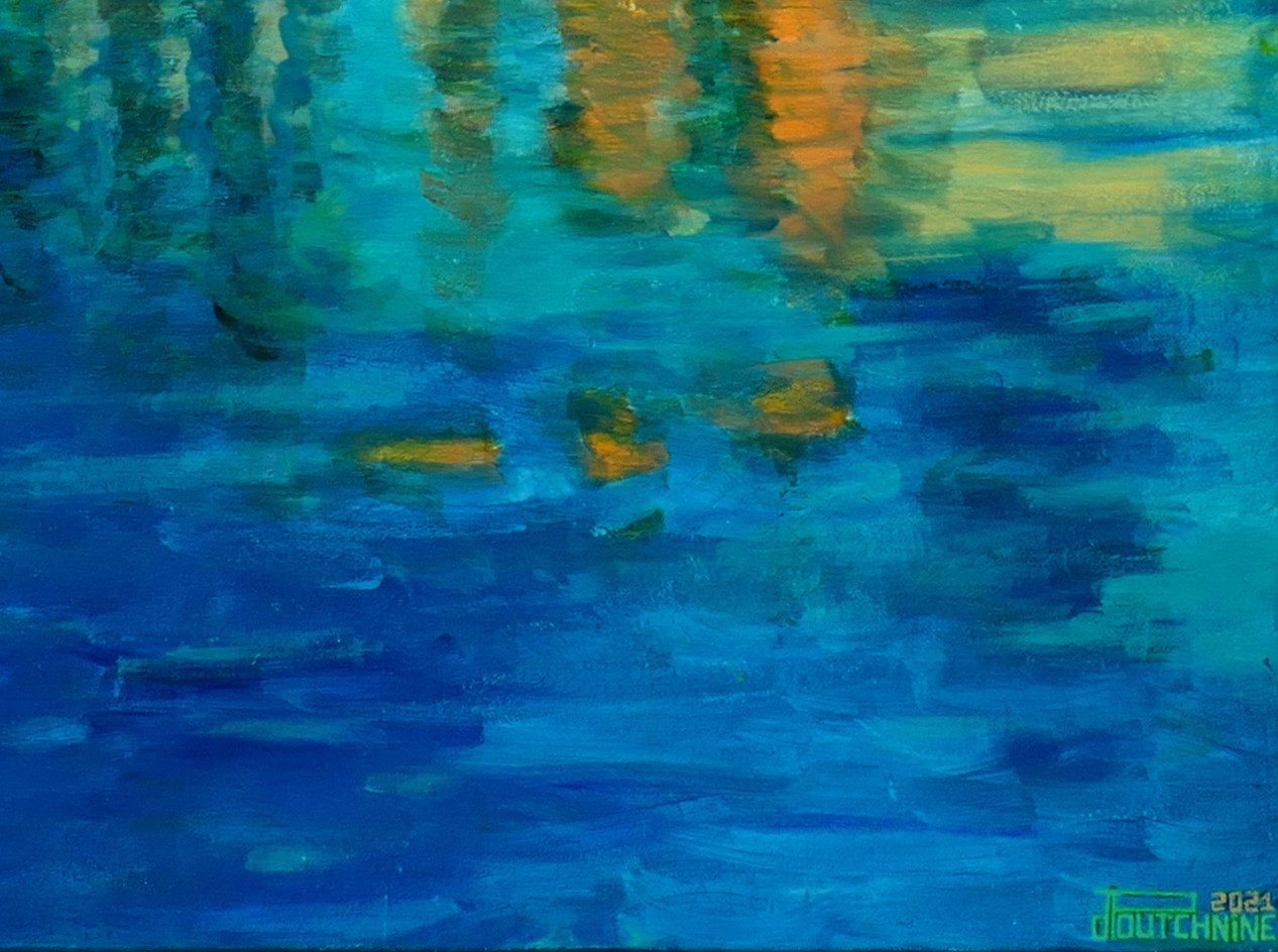 Pascal Poutchnine, Kastellorizo, peinture - Galerie de vente et d’achat d’art contemporain en ligne Artalistic