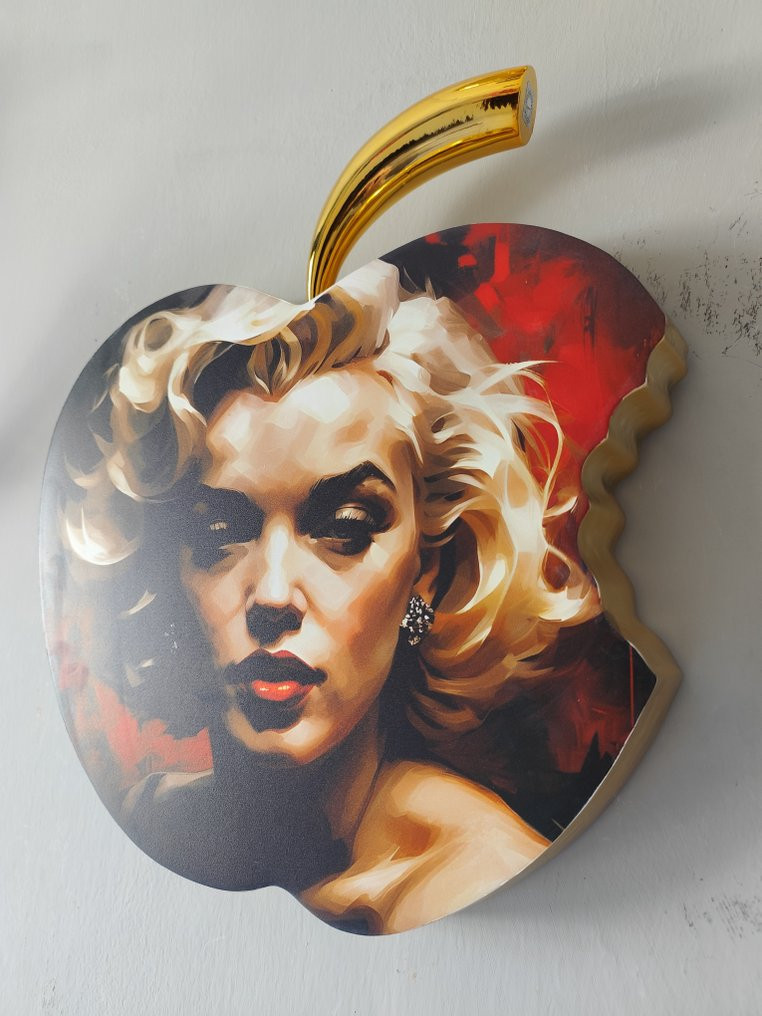 Sagrasse, Apple, sculpture - Galerie de vente et d’achat d’art contemporain en ligne Artalistic