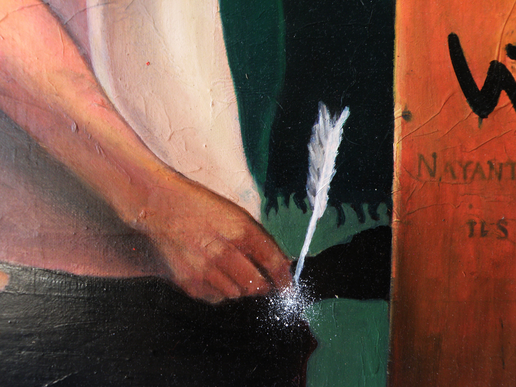Mia, L'ami du peuple 2.0, peinture - Galerie de vente et d’achat d’art contemporain en ligne Artalistic
