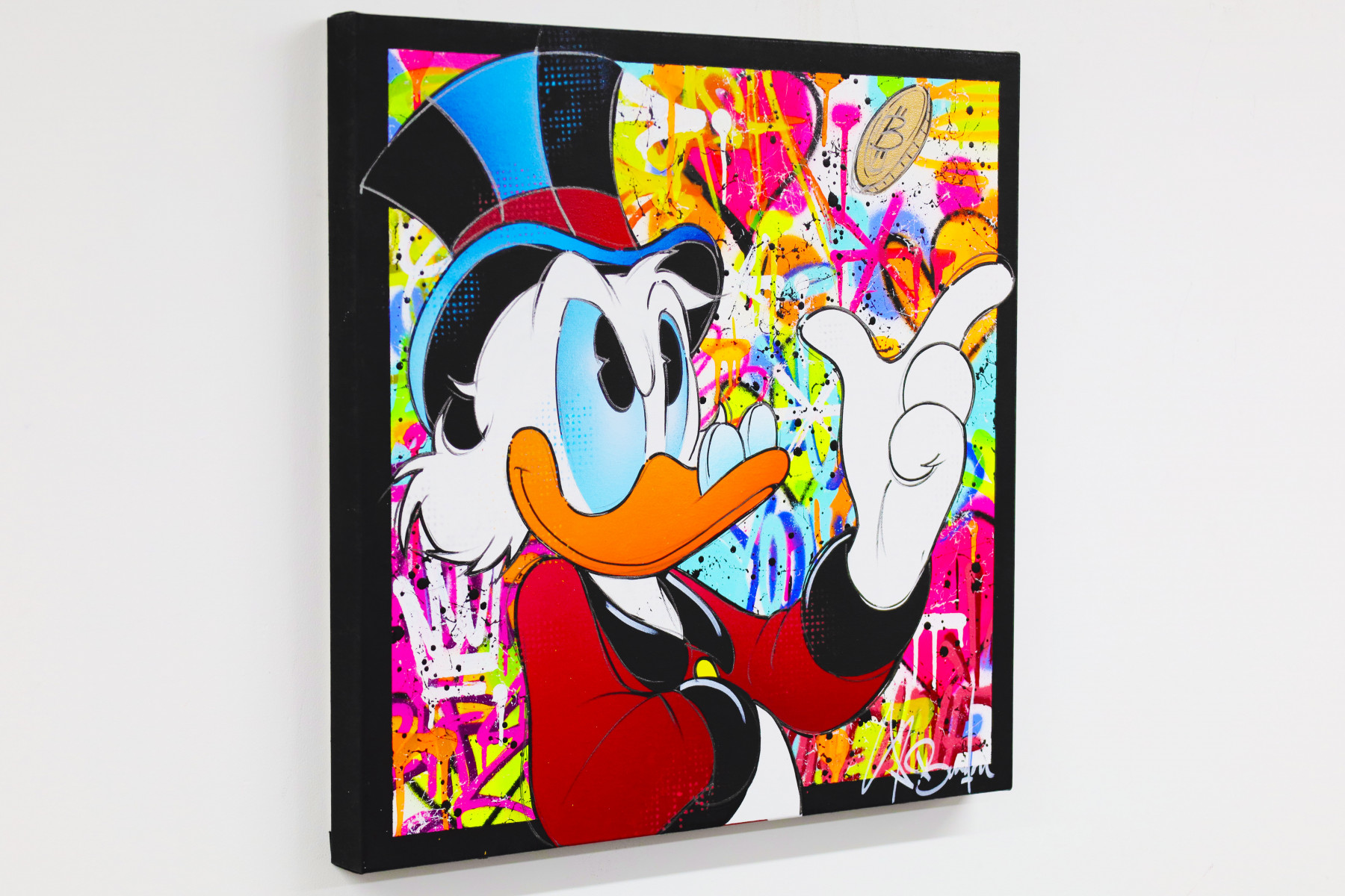 Vincent Bardou, Picsou, peinture - Galerie de vente et d’achat d’art contemporain en ligne Artalistic