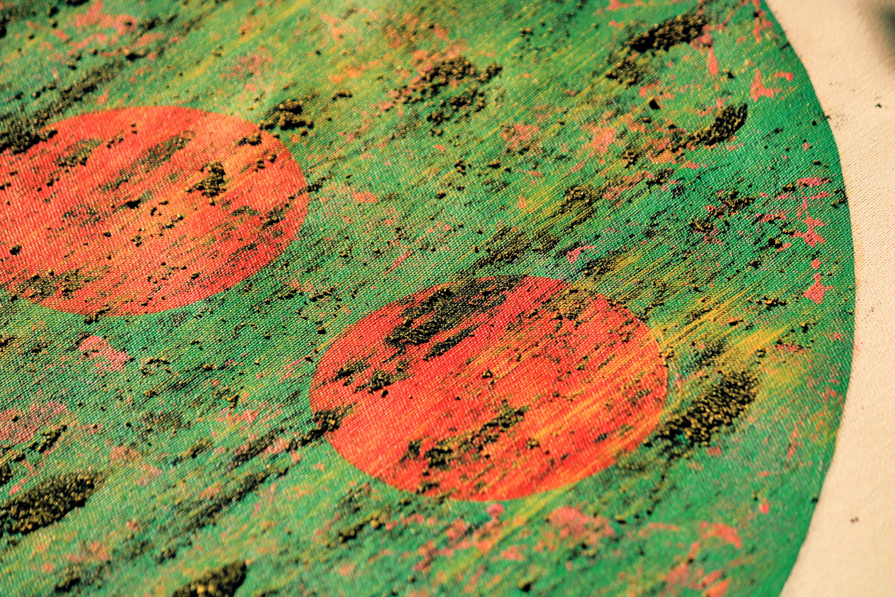 Chetan Katigar, The red, peinture - Galerie de vente et d’achat d’art contemporain en ligne Artalistic