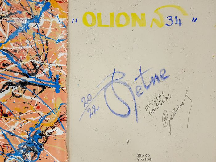 Retne, Olion N-34, peinture - Galerie de vente et d’achat d’art contemporain en ligne Artalistic