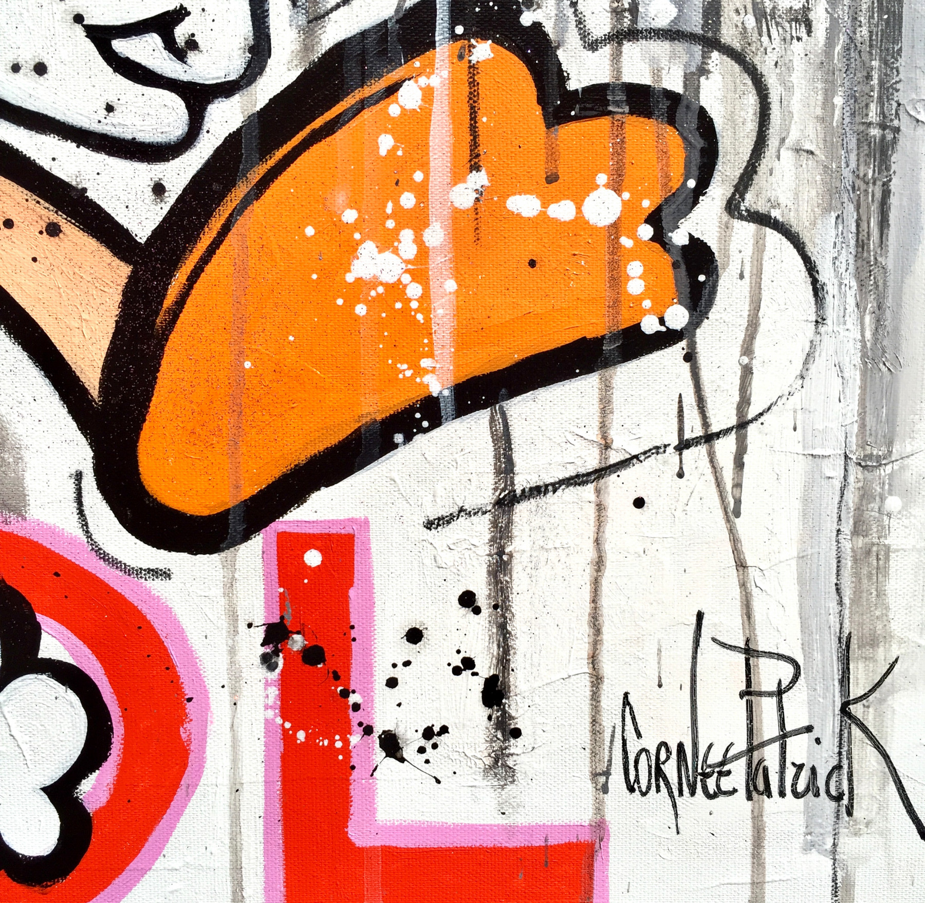 Patrick Cornée, Donald Duck, peinture - Galerie de vente et d’achat d’art contemporain en ligne Artalistic