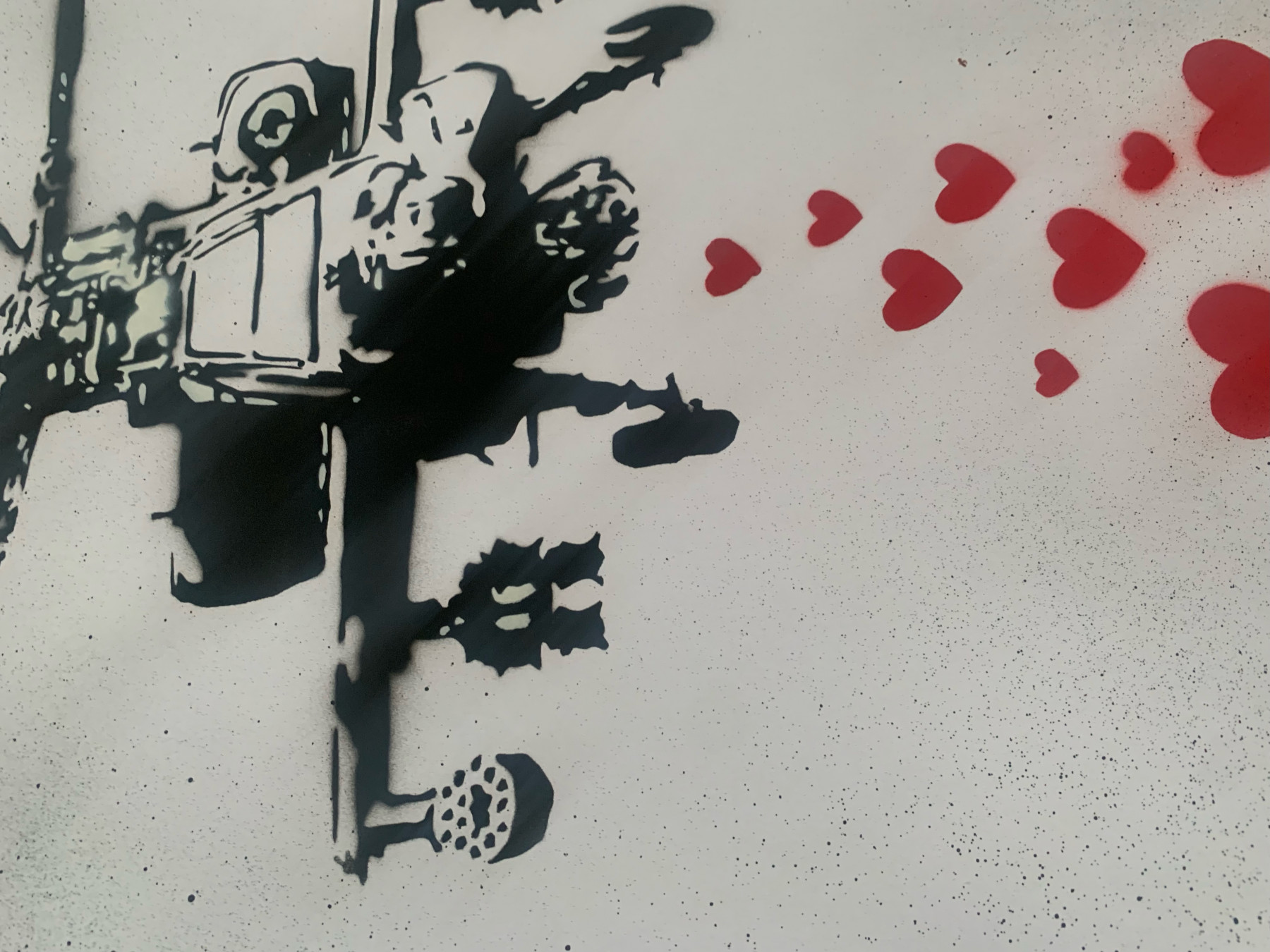 Asko Art, La guerre des roses, peinture - Galerie de vente et d’achat d’art contemporain en ligne Artalistic