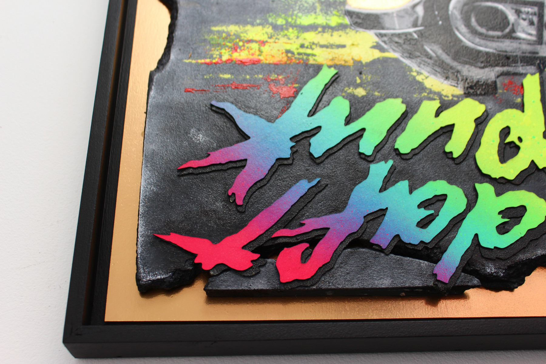 Max Andriot, Daft punk fragment #1, peinture - Galerie de vente et d’achat d’art contemporain en ligne Artalistic