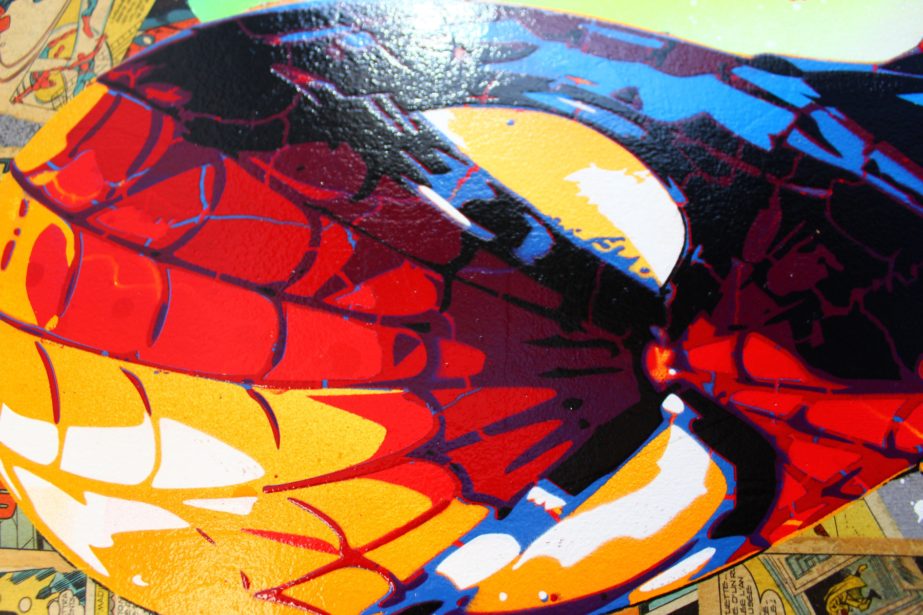 Max Andriot, Spiderman, peinture - Galerie de vente et d’achat d’art contemporain en ligne Artalistic