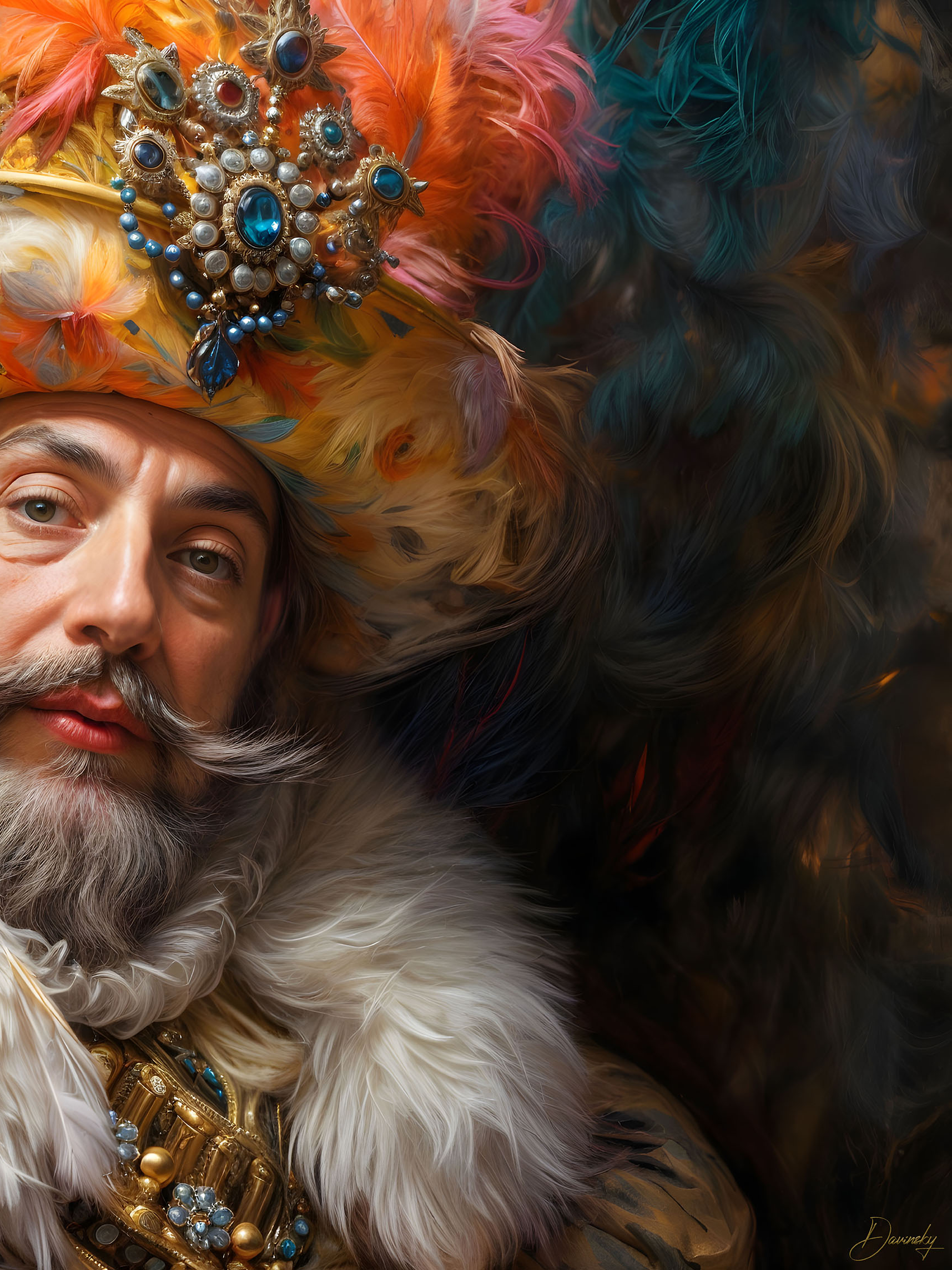 Davinsky, Royauté excentrique, edition - Galerie de vente et d’achat d’art contemporain en ligne Artalistic