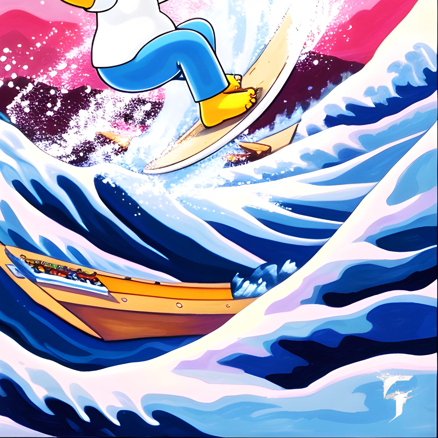 Chroma, Homer Simpson, edition - Galerie de vente et d’achat d’art contemporain en ligne Artalistic