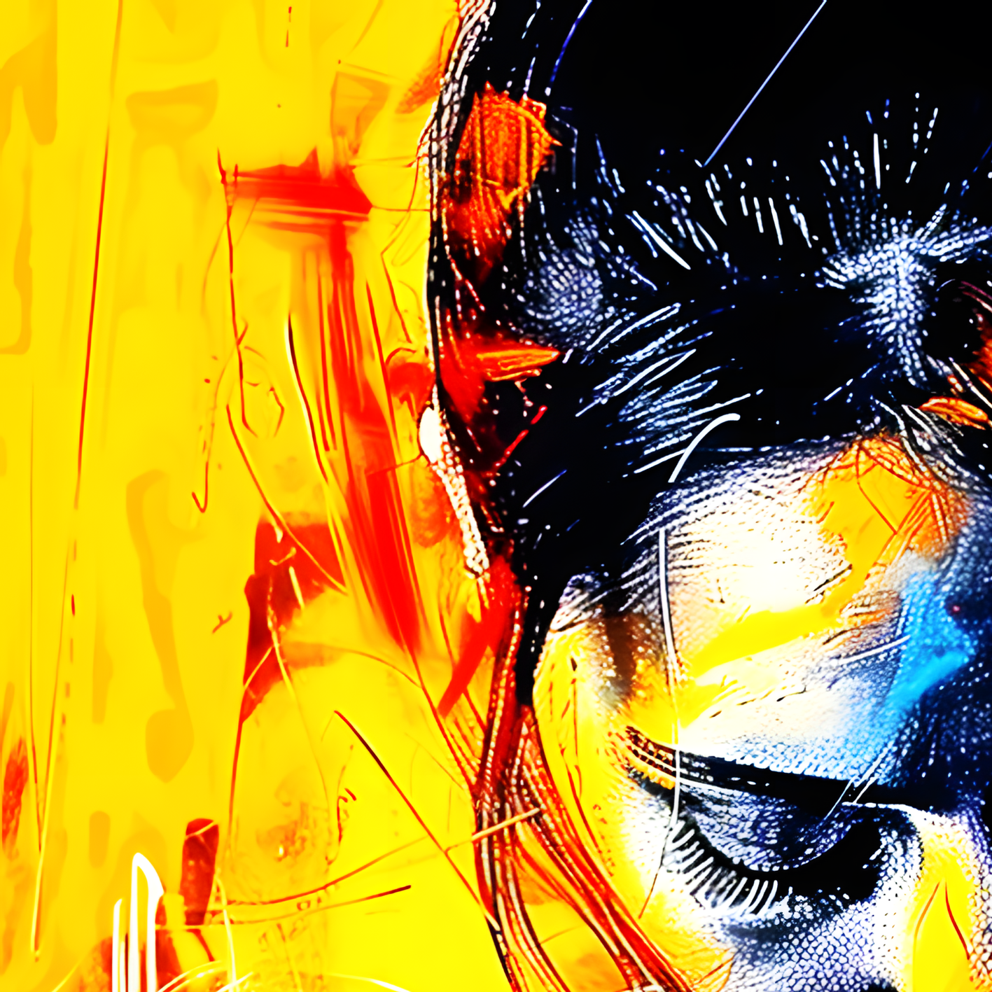 Chroma, Solitude en jaune vivace, edition - Galerie de vente et d’achat d’art contemporain en ligne Artalistic