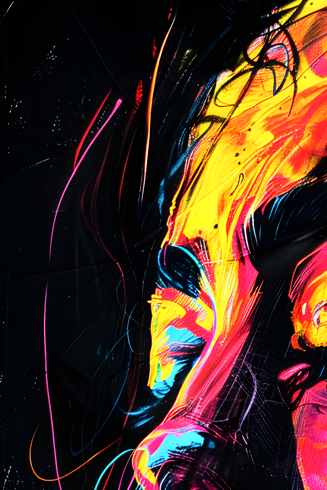 Chroma, Eclat de profil vibrant, edition - Galerie de vente et d’achat d’art contemporain en ligne Artalistic