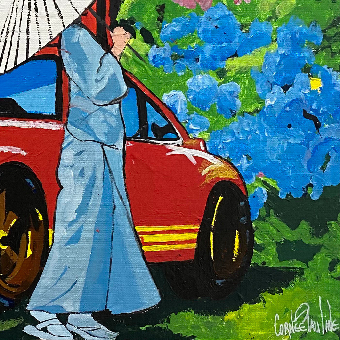 Paulien Cornée, Between dream and reality, peinture - Galerie de vente et d’achat d’art contemporain en ligne Artalistic