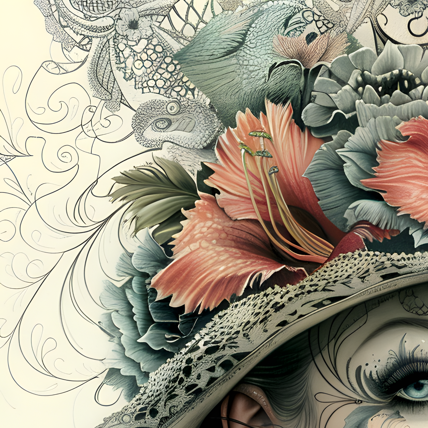 Chroma, Fleurs et encre, edition - Galerie de vente et d’achat d’art contemporain en ligne Artalistic