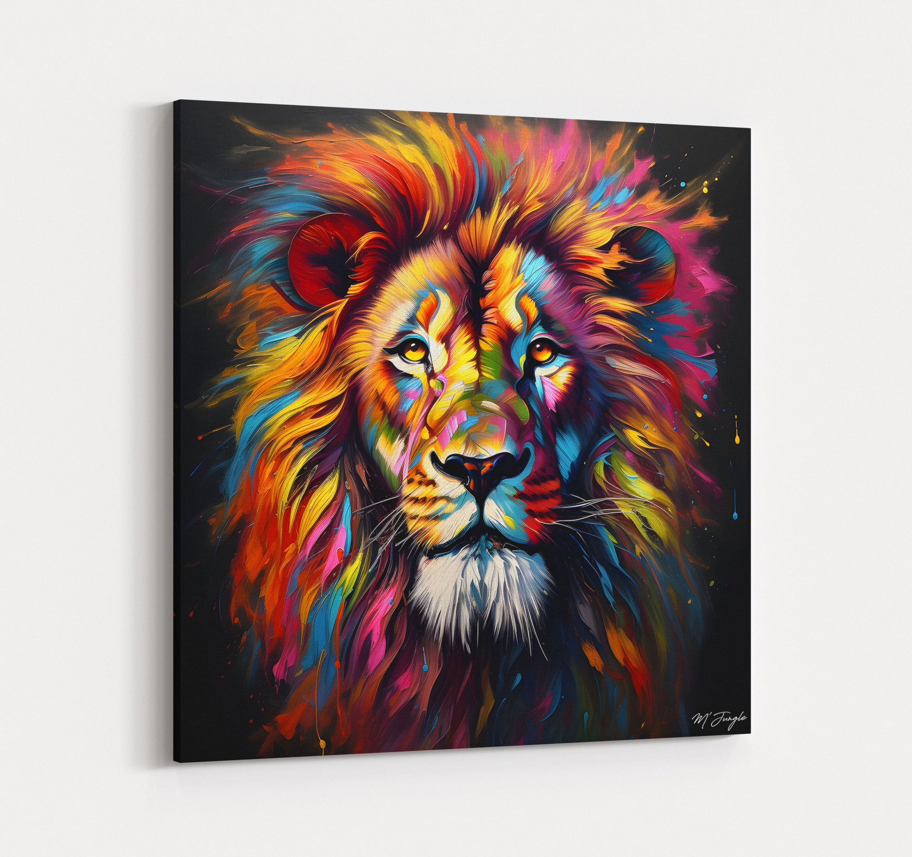 Miss Jungle, Savane colorée, edition - Galerie de vente et d’achat d’art contemporain en ligne Artalistic