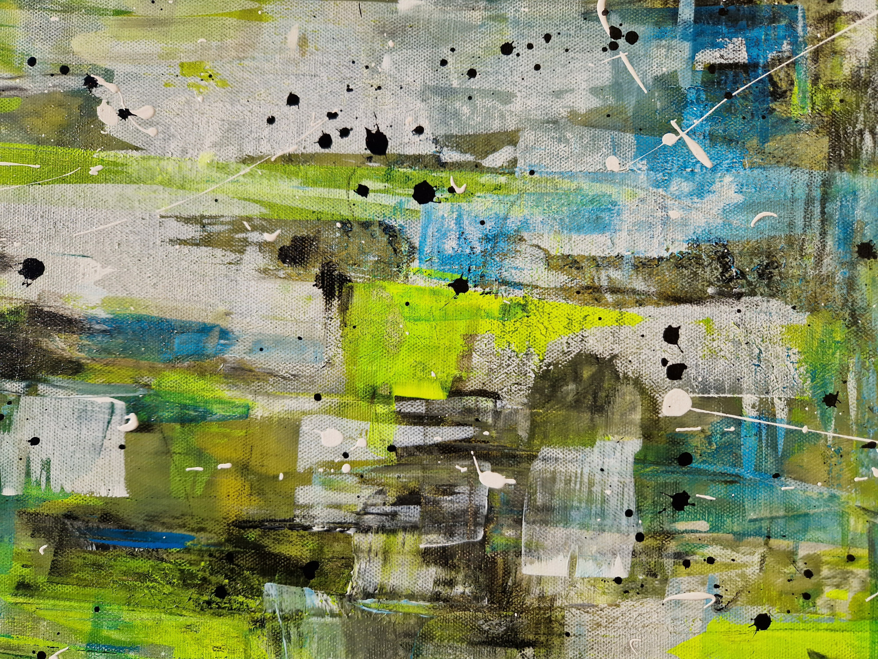 Sandrine Hartmann, new life, peinture - Galerie de vente et d’achat d’art contemporain en ligne Artalistic