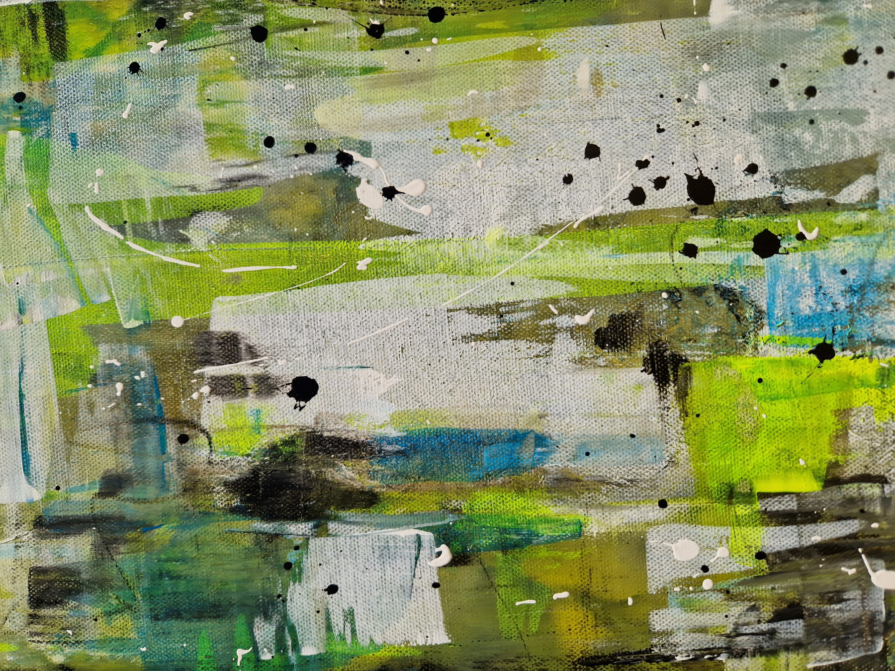 Sandrine Hartmann, new life, peinture - Galerie de vente et d’achat d’art contemporain en ligne Artalistic
