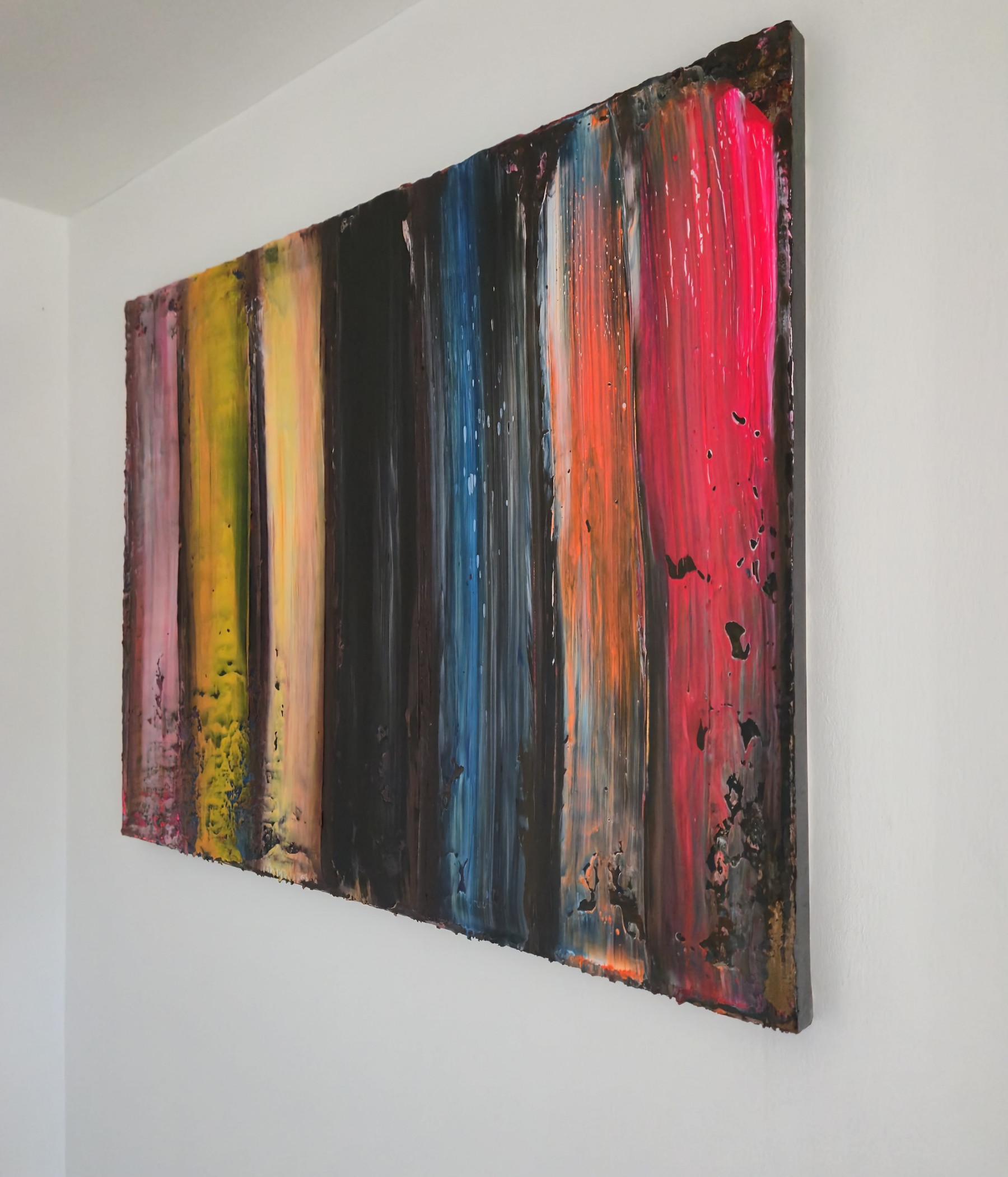 M.Garcia, Circus strip 1, peinture - Galerie de vente et d’achat d’art contemporain en ligne Artalistic