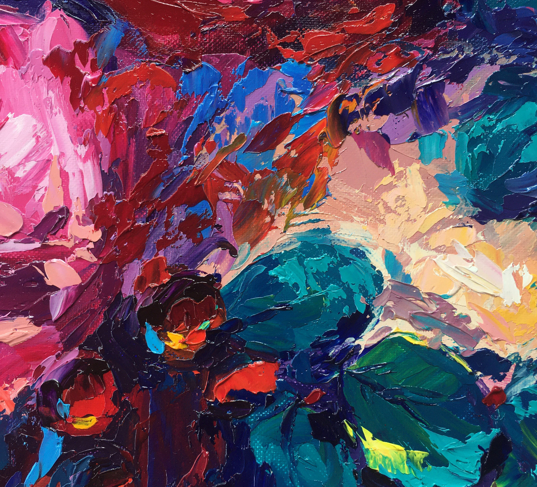 Oxypoint, Look inside yourself, peinture - Galerie de vente et d’achat d’art contemporain en ligne Artalistic
