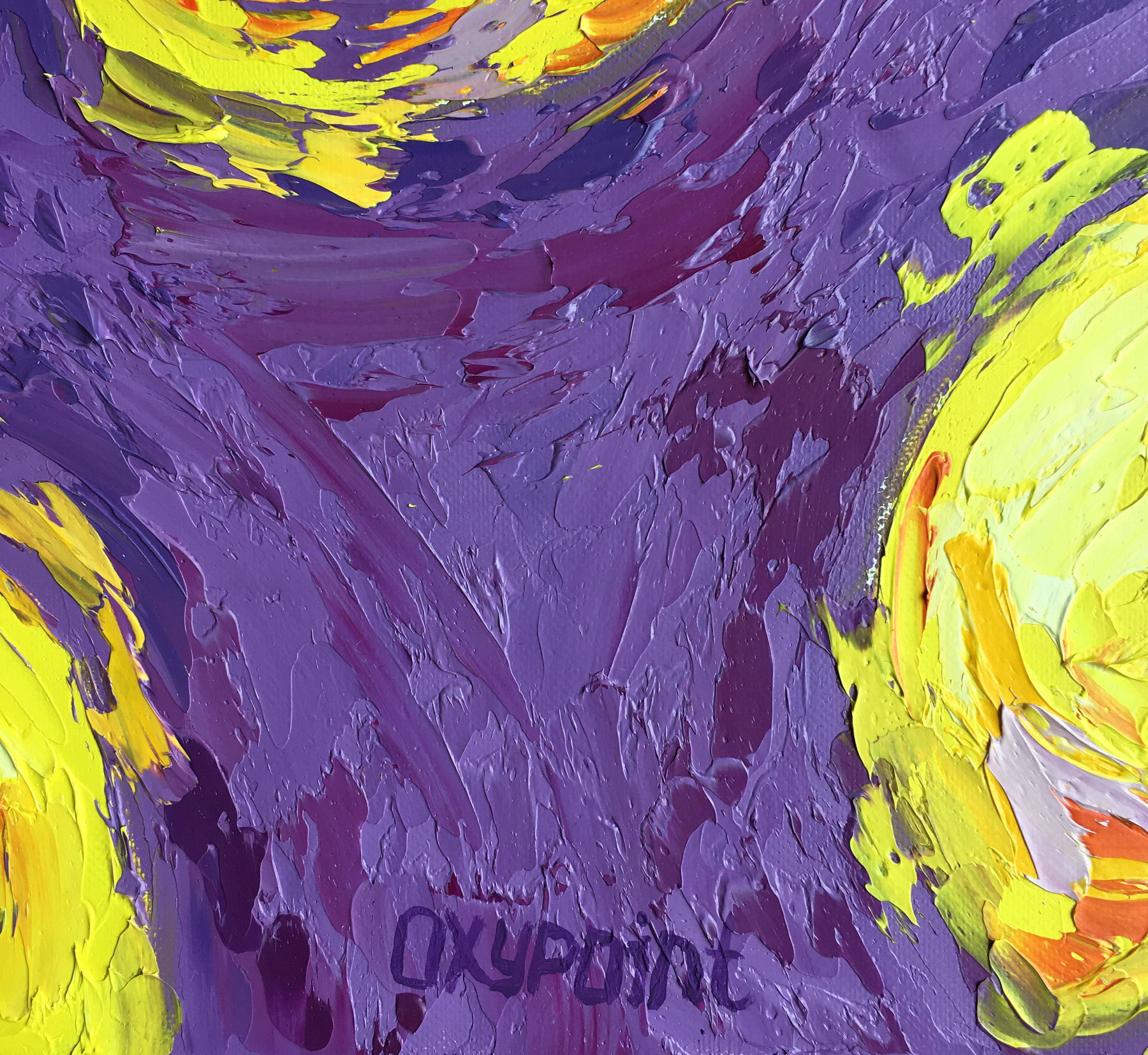 Oxypoint, Lemons, peinture - Galerie de vente et d’achat d’art contemporain en ligne Artalistic