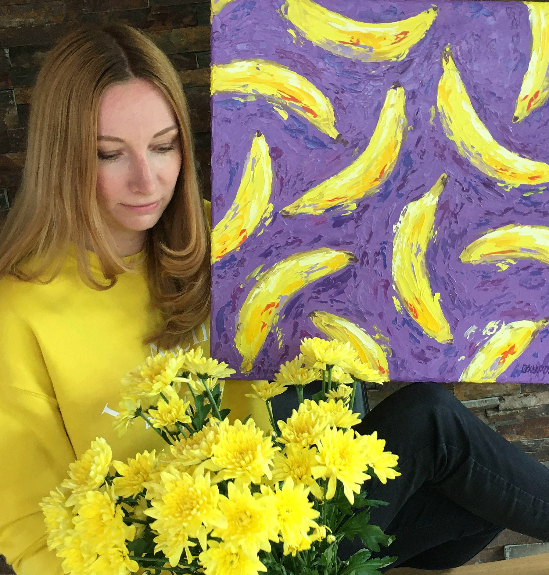 Oxypoint, Bananas, peinture - Galerie de vente et d’achat d’art contemporain en ligne Artalistic