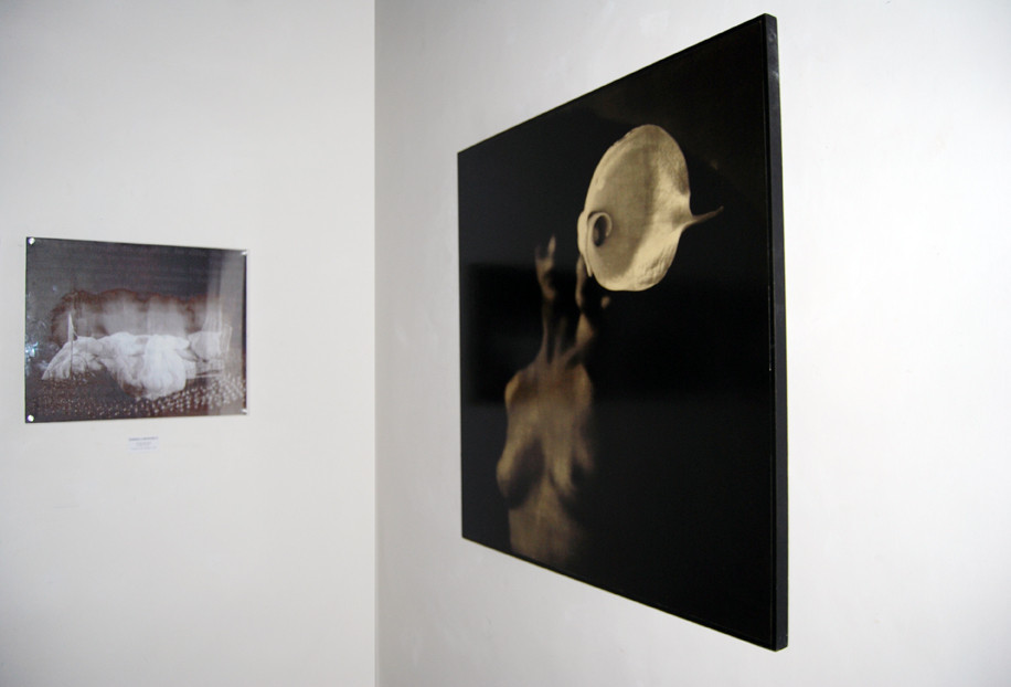 Massimo Attardi, Nudo con giglio, photo - Galerie de vente et d’achat d’art contemporain en ligne Artalistic