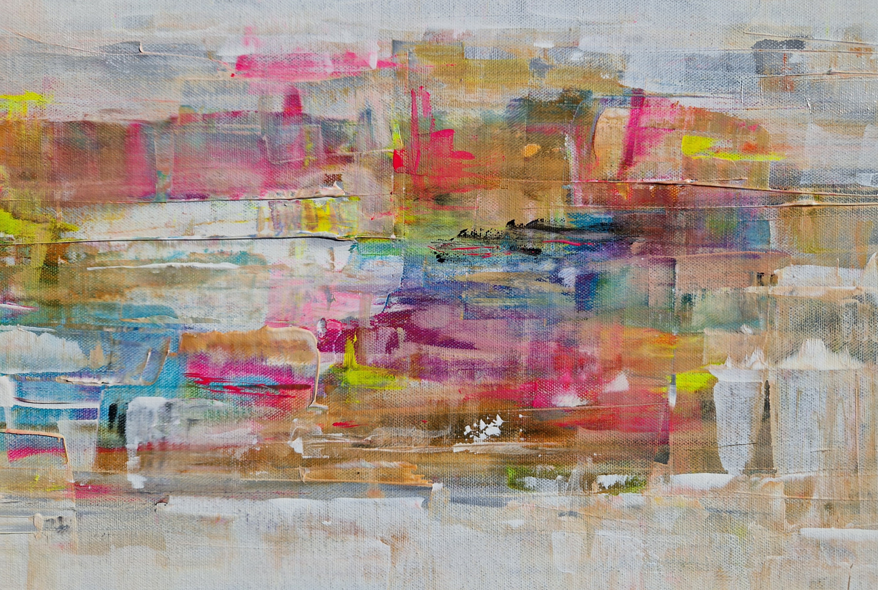 Sandrine Hartmann, Jazzy, peinture - Galerie de vente et d’achat d’art contemporain en ligne Artalistic