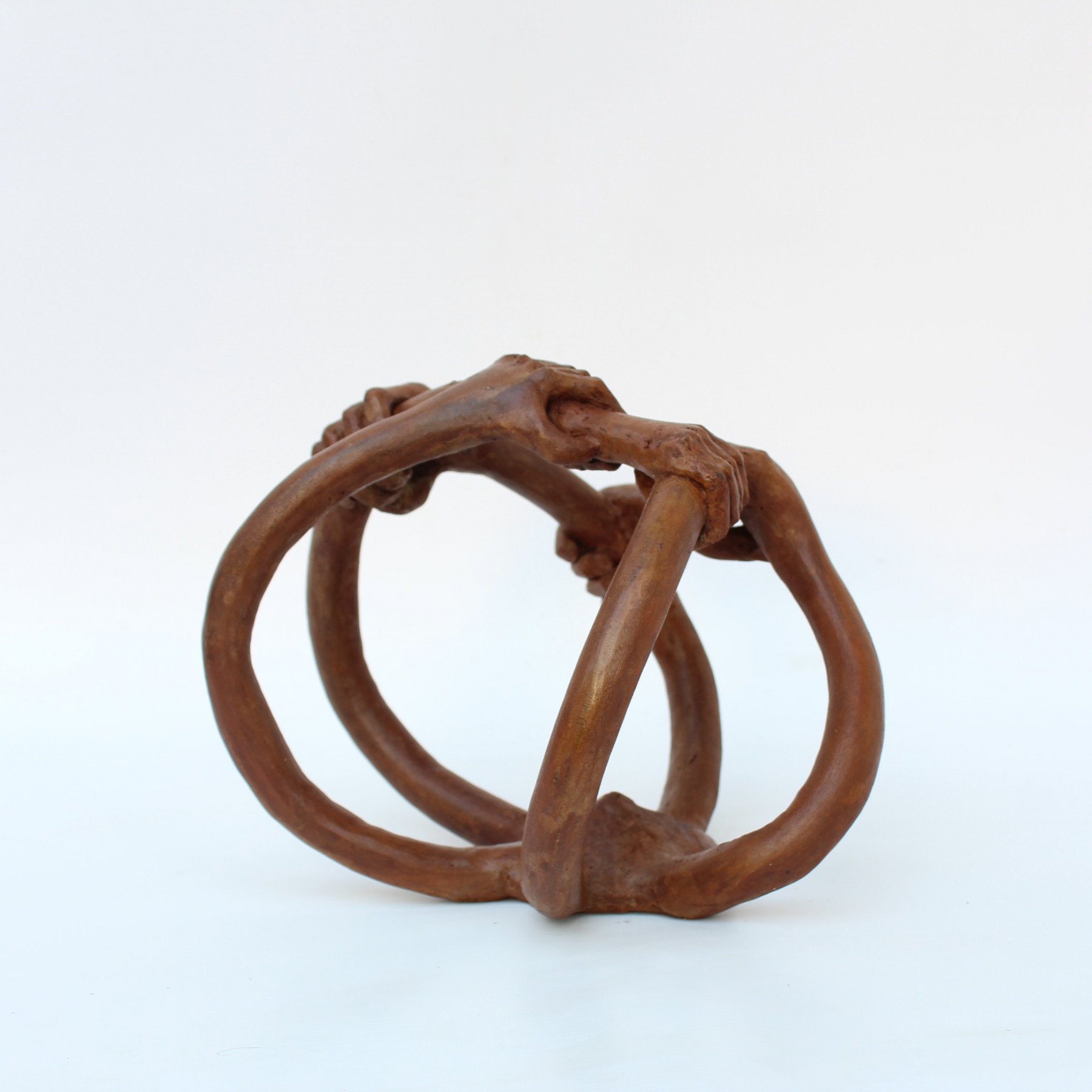 Didier Fournier, On se tient, sculpture - Galerie de vente et d’achat d’art contemporain en ligne Artalistic
