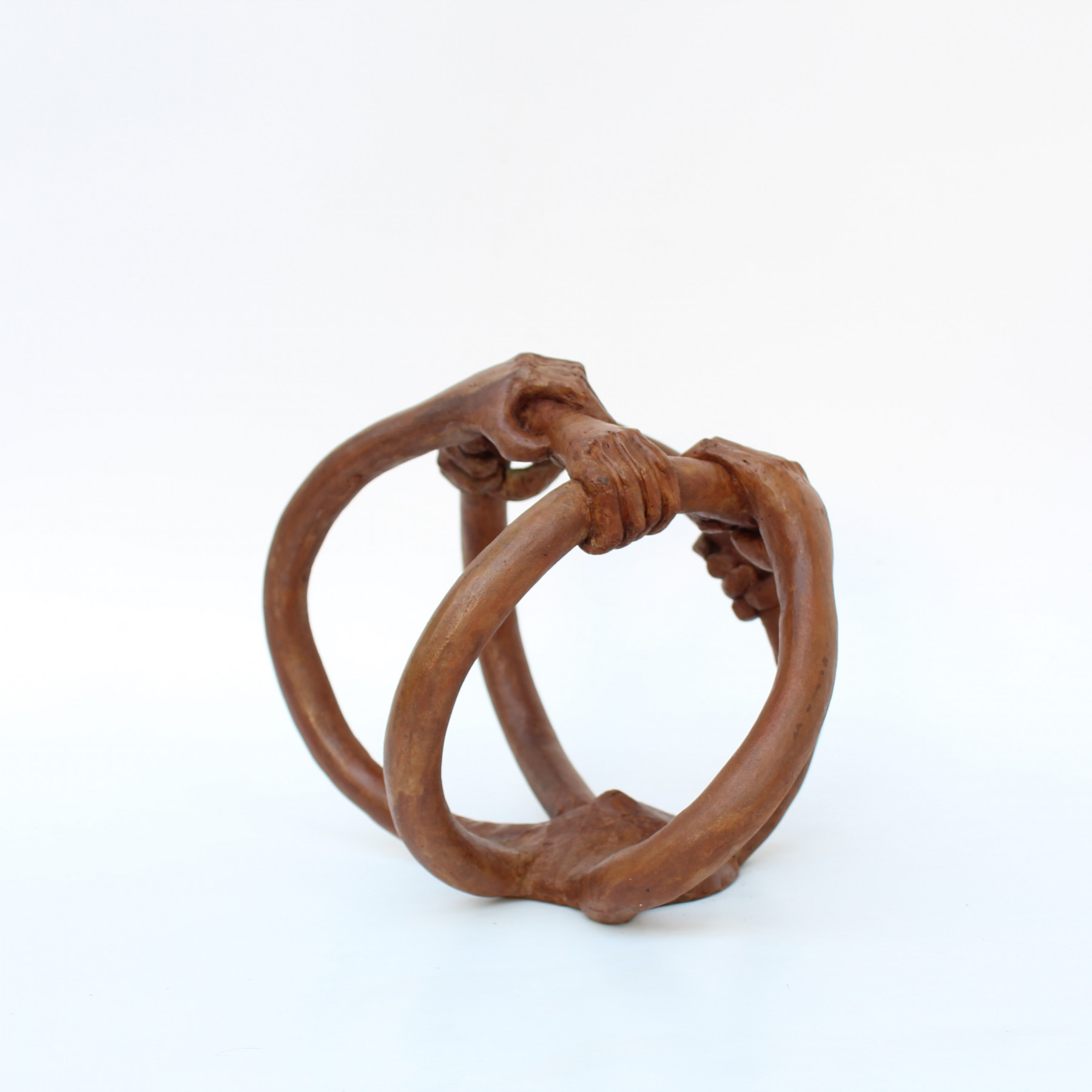 Didier Fournier, On se tient, sculpture - Galerie de vente et d’achat d’art contemporain en ligne Artalistic