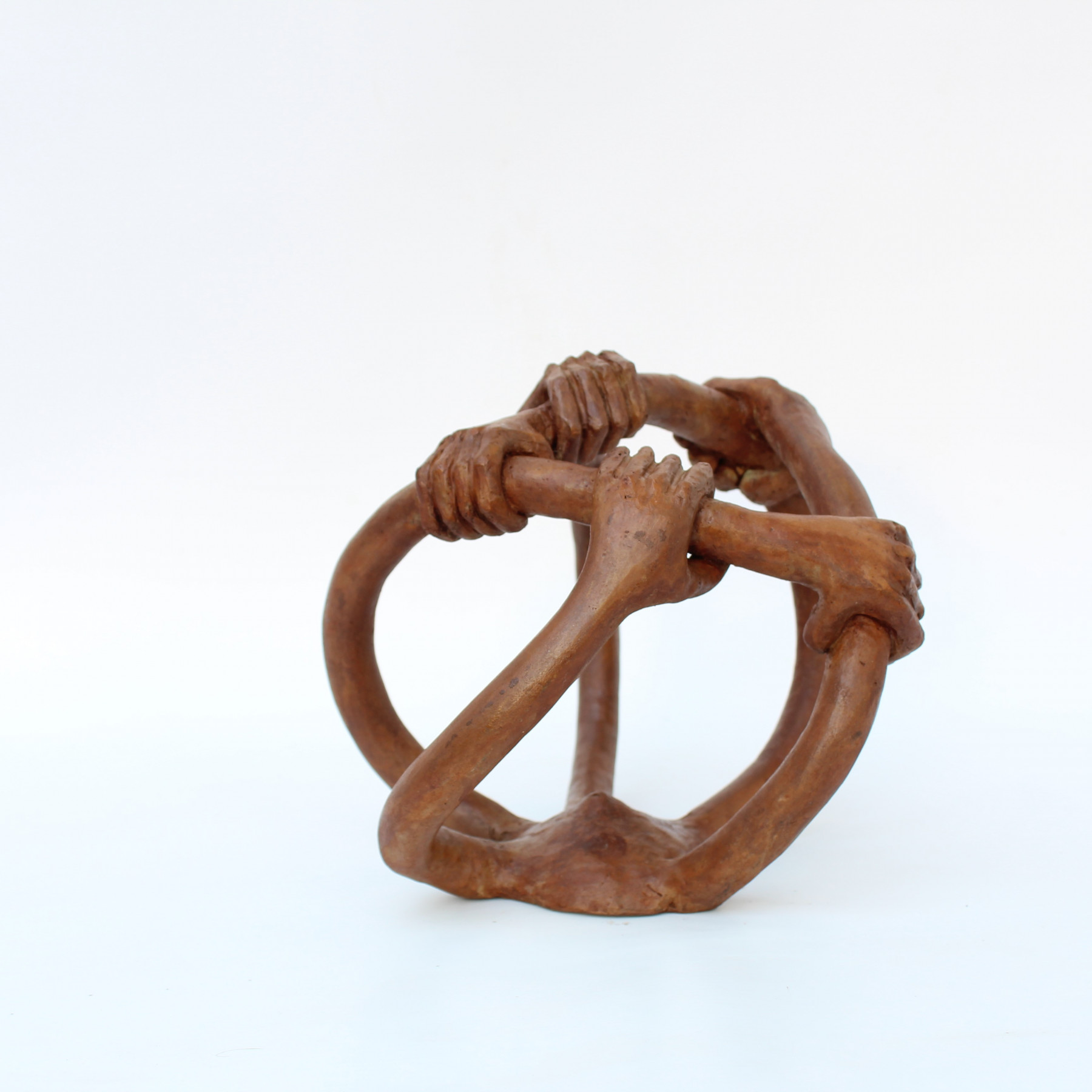 Didier Fournier, On se tient, sculpture - Galerie de vente et d’achat d’art contemporain en ligne Artalistic