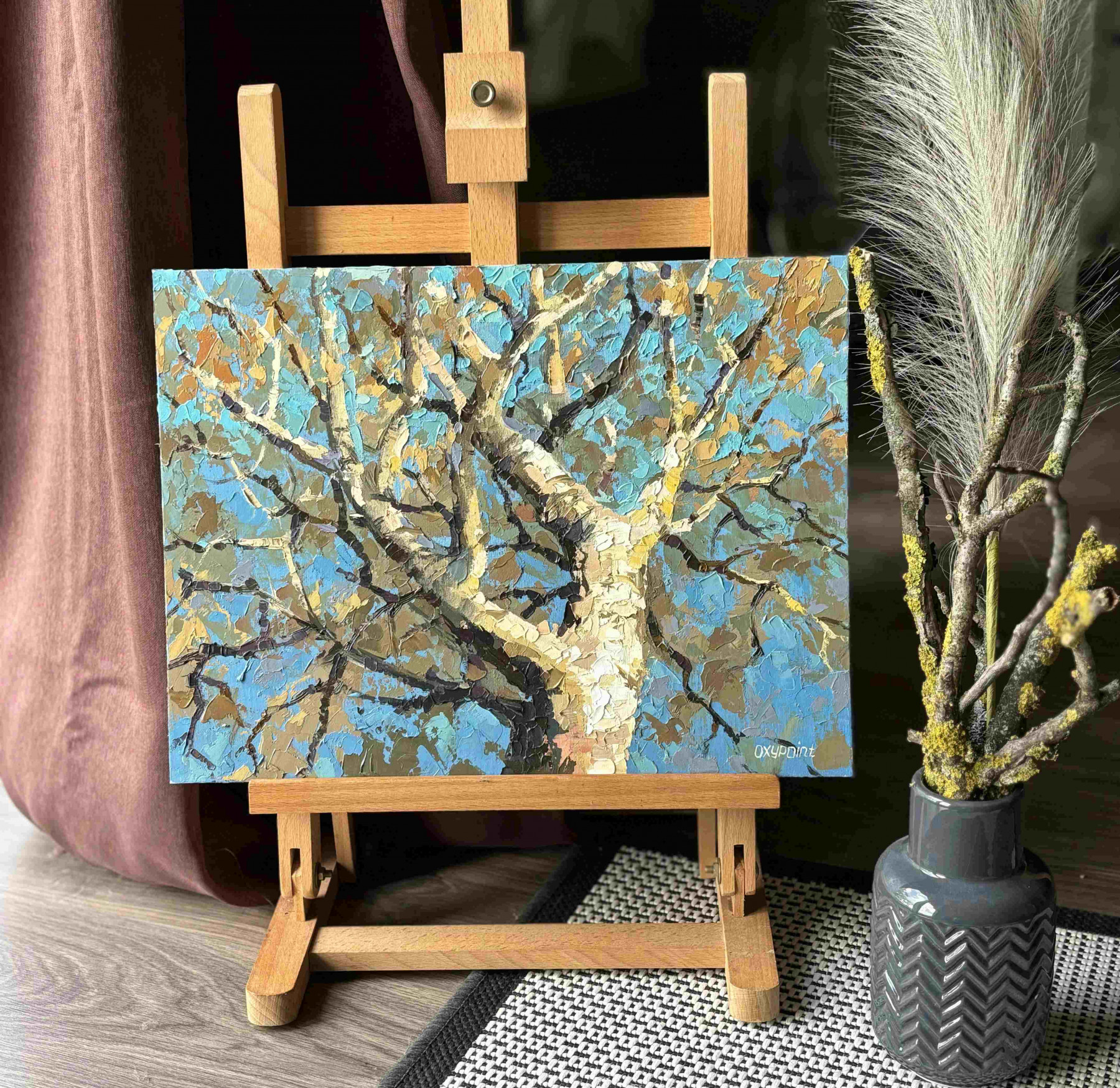 Oxypoint, Keeper of times, peinture - Galerie de vente et d’achat d’art contemporain en ligne Artalistic
