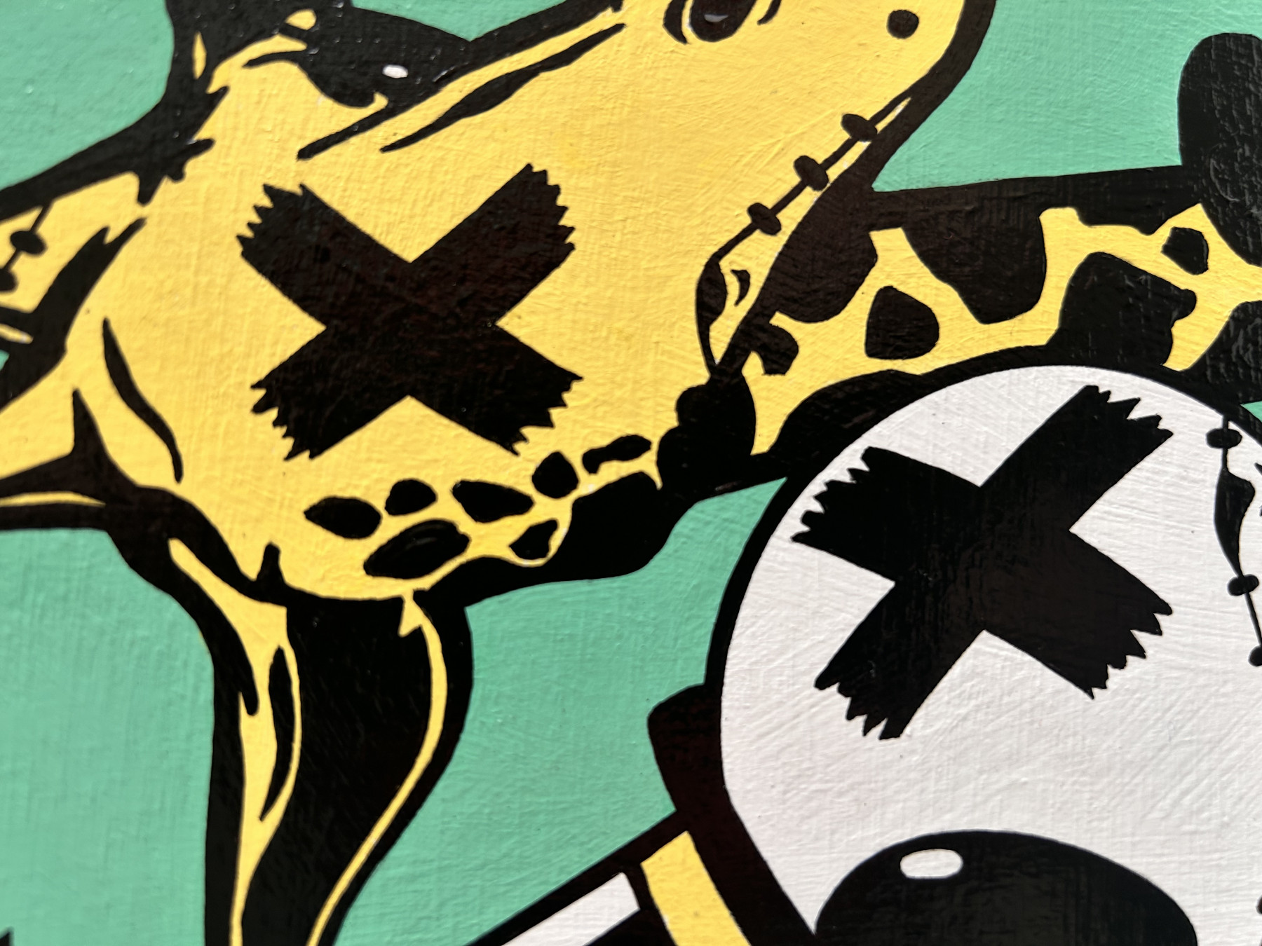 Arsen, Grimpette, peinture - Galerie de vente et d’achat d’art contemporain en ligne Artalistic