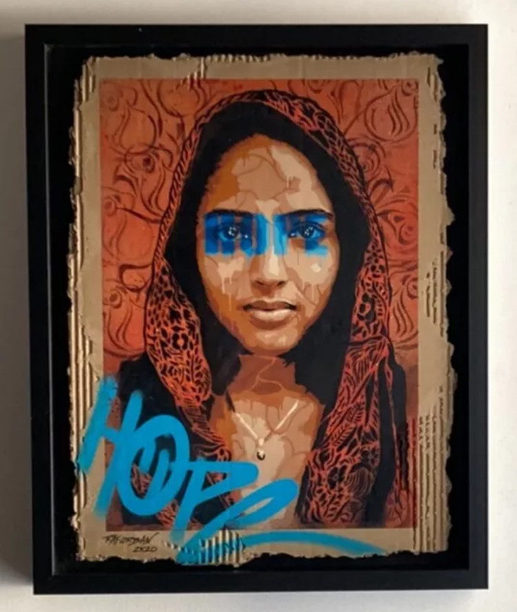 Raf Urban, Hope, peinture - Galerie de vente et d’achat d’art contemporain en ligne Artalistic