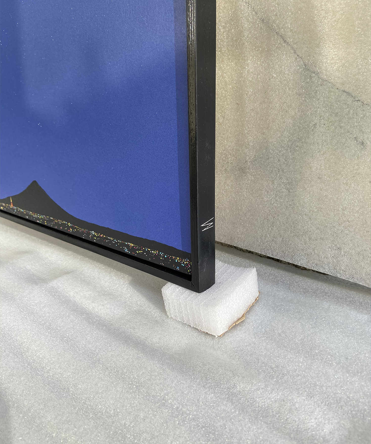 Mattéo Nicoli, Fuji, peinture - Galerie de vente et d’achat d’art contemporain en ligne Artalistic