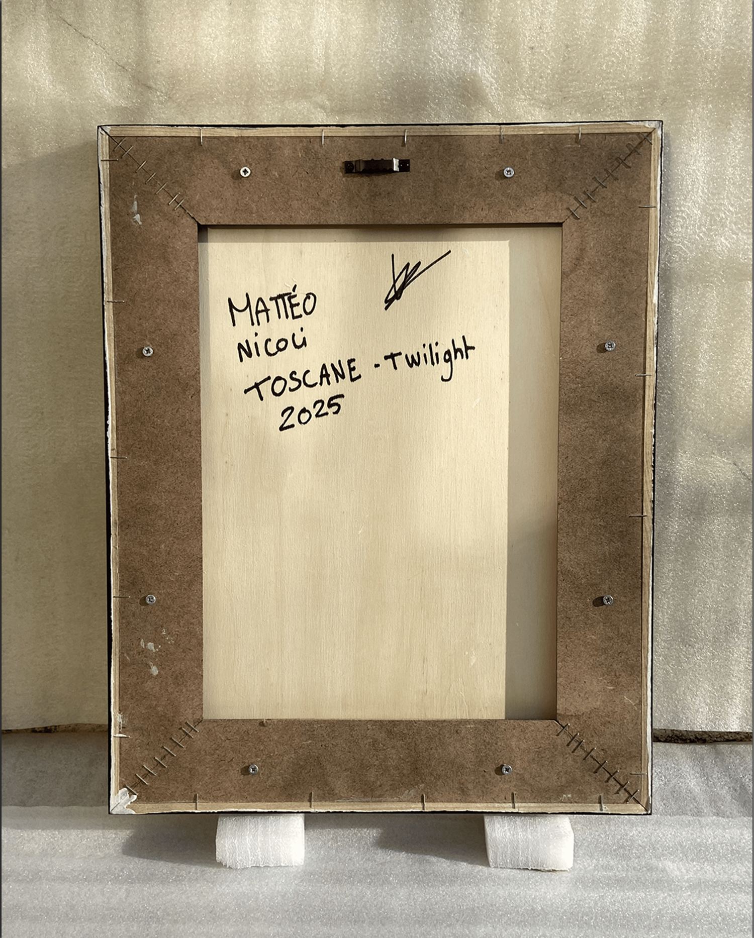 Mattéo Nicoli, Toscane, peinture - Galerie de vente et d’achat d’art contemporain en ligne Artalistic