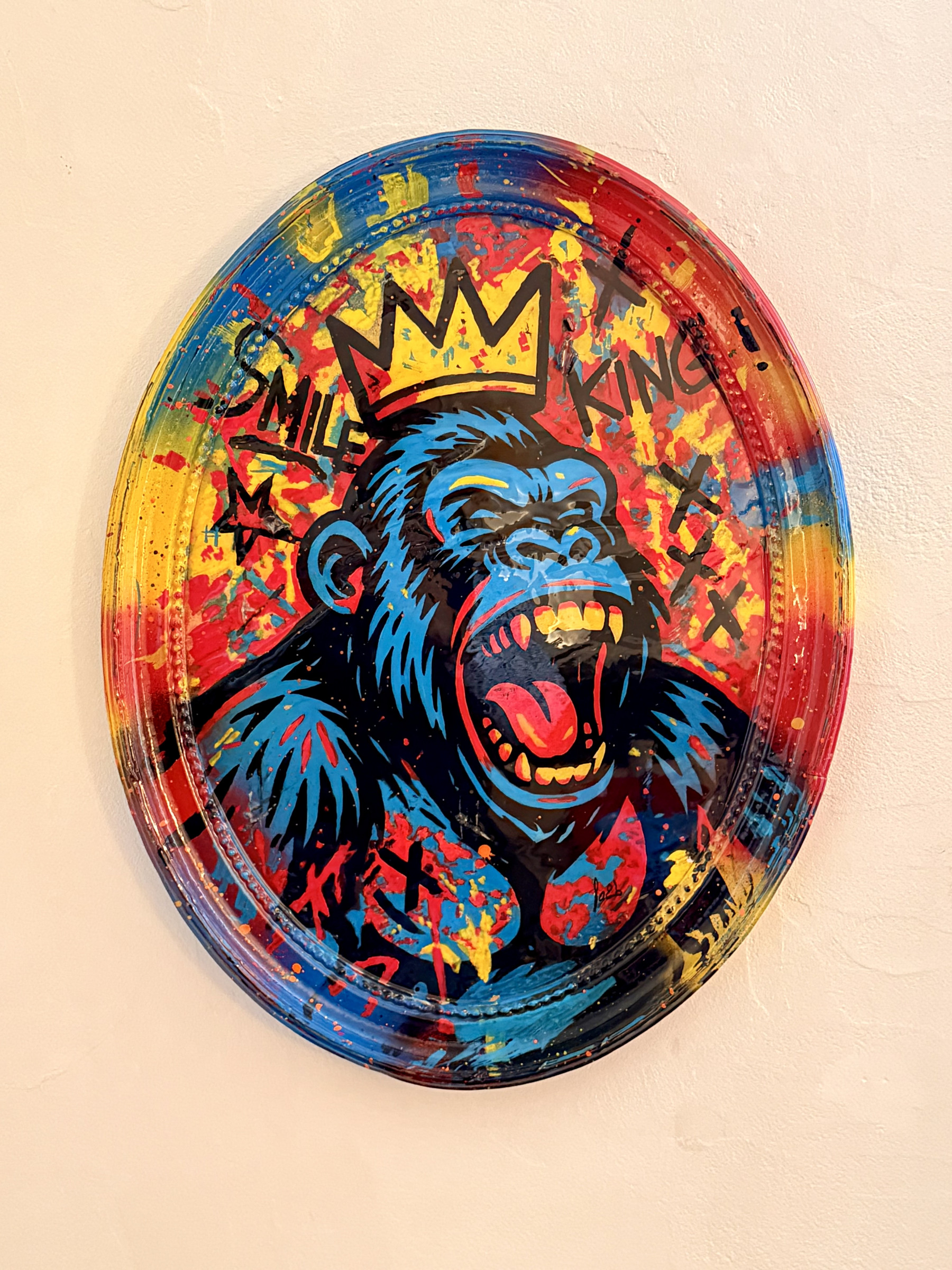 Fa2b, King of Pop, peinture - Galerie de vente et d’achat d’art contemporain en ligne Artalistic