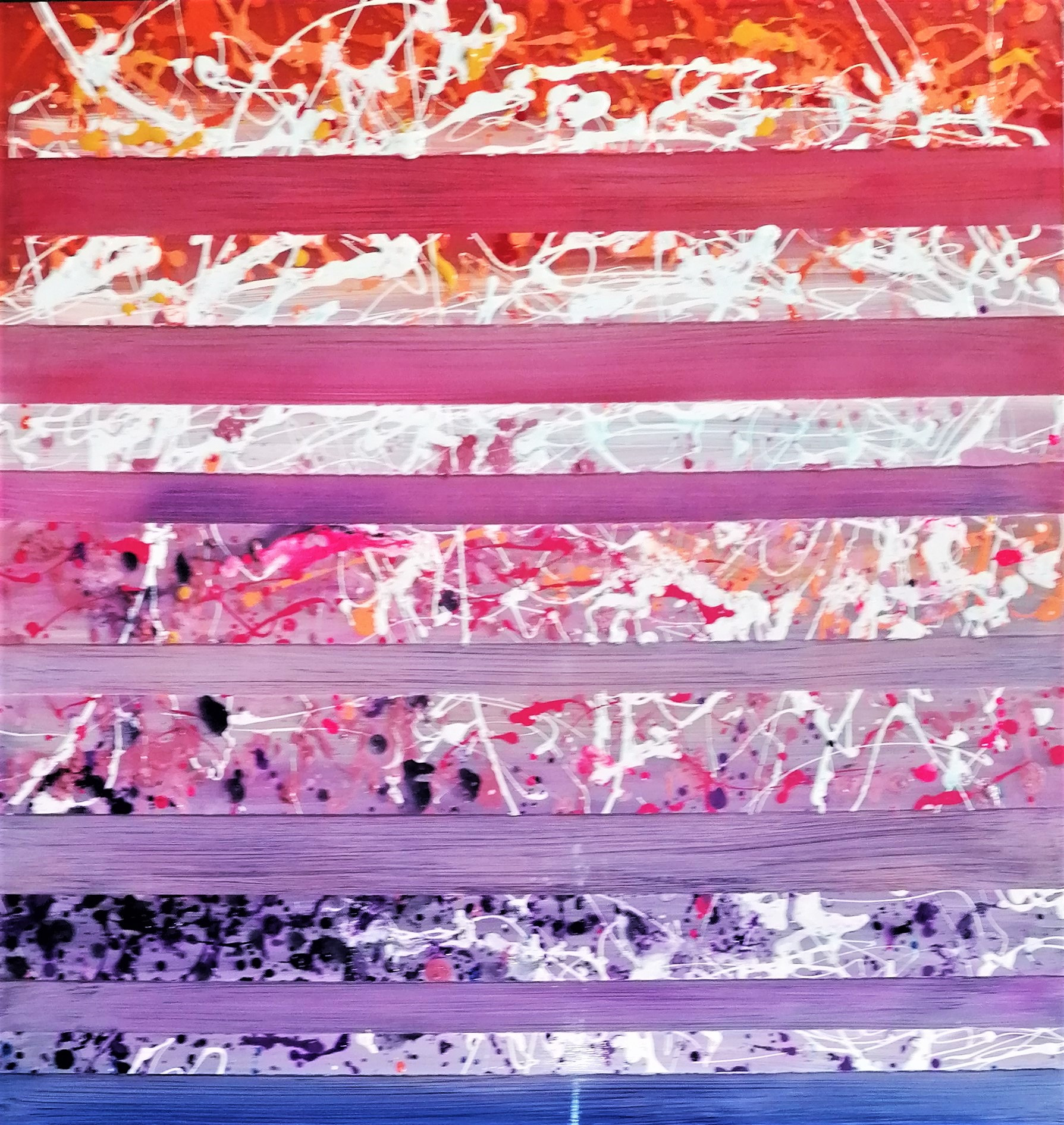 Anne Robin, Un soir en regardant l'océan, peinture - Galerie de vente et d’achat d’art contemporain en ligne Artalistic