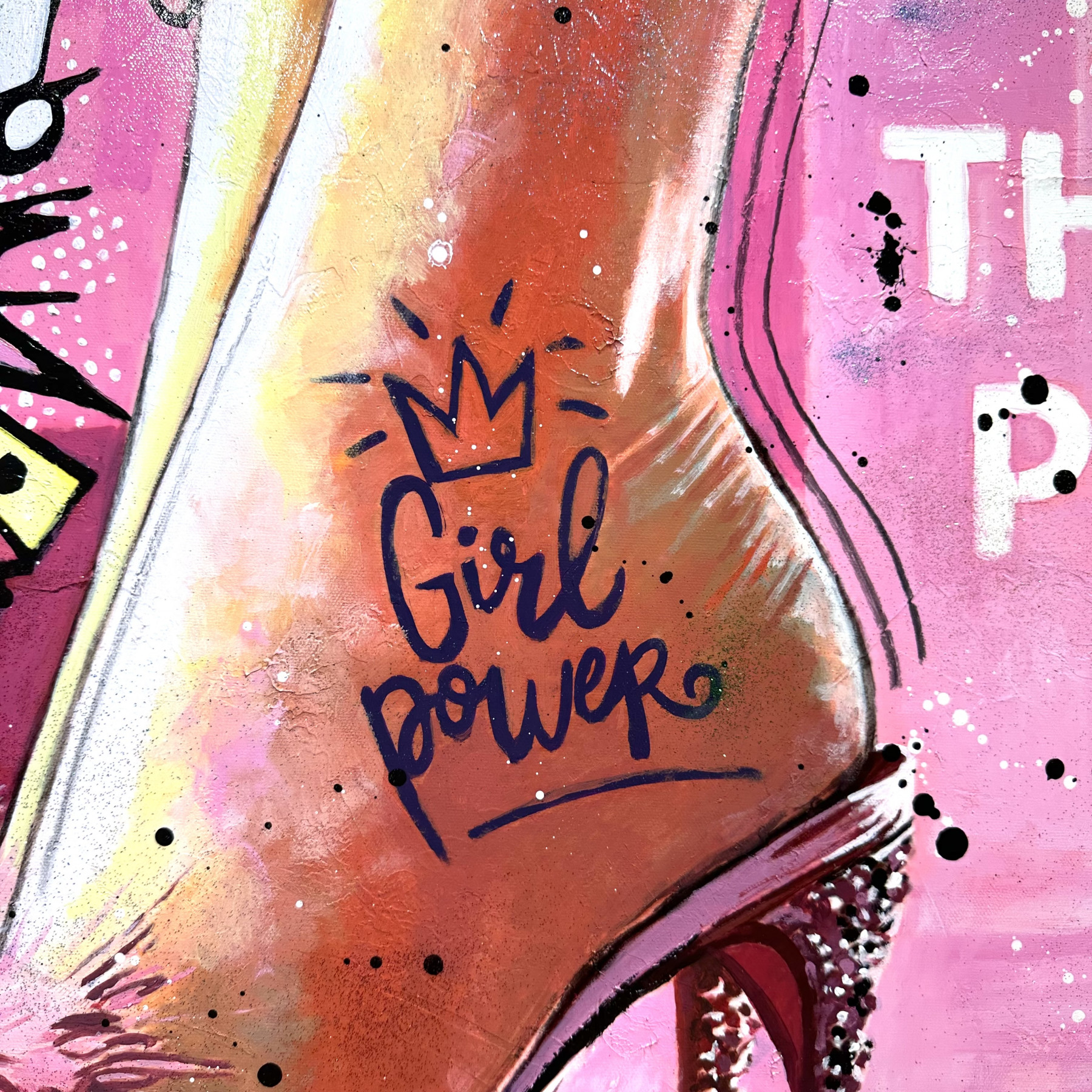 Patrick Cornée, Barbie, peinture - Galerie de vente et d’achat d’art contemporain en ligne Artalistic