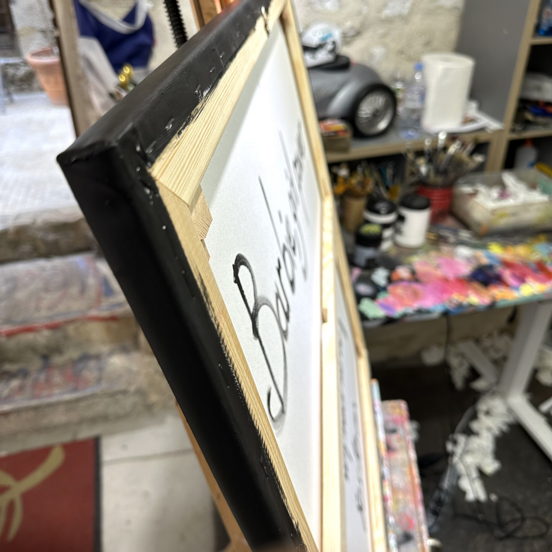 Patrick Cornée, Barbie, peinture - Galerie de vente et d’achat d’art contemporain en ligne Artalistic